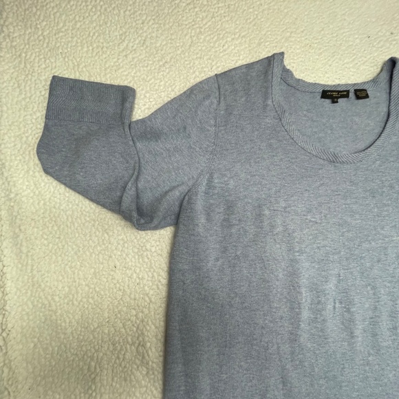 Women’s 1X Jeanne Pierre Blue Top - Picture 7 of 15